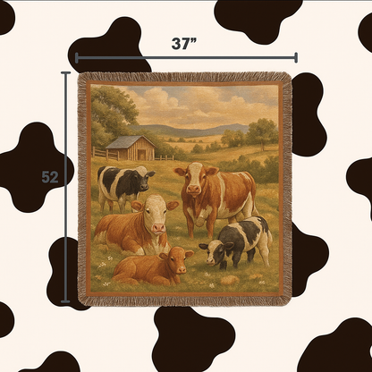 Handwoven Cow Blankets