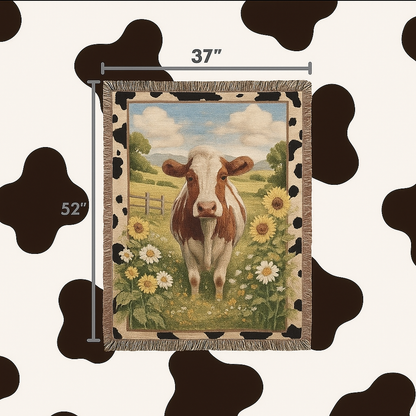 Handwoven Cow Blankets