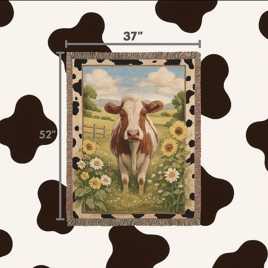Handwoven Cow Blankets
